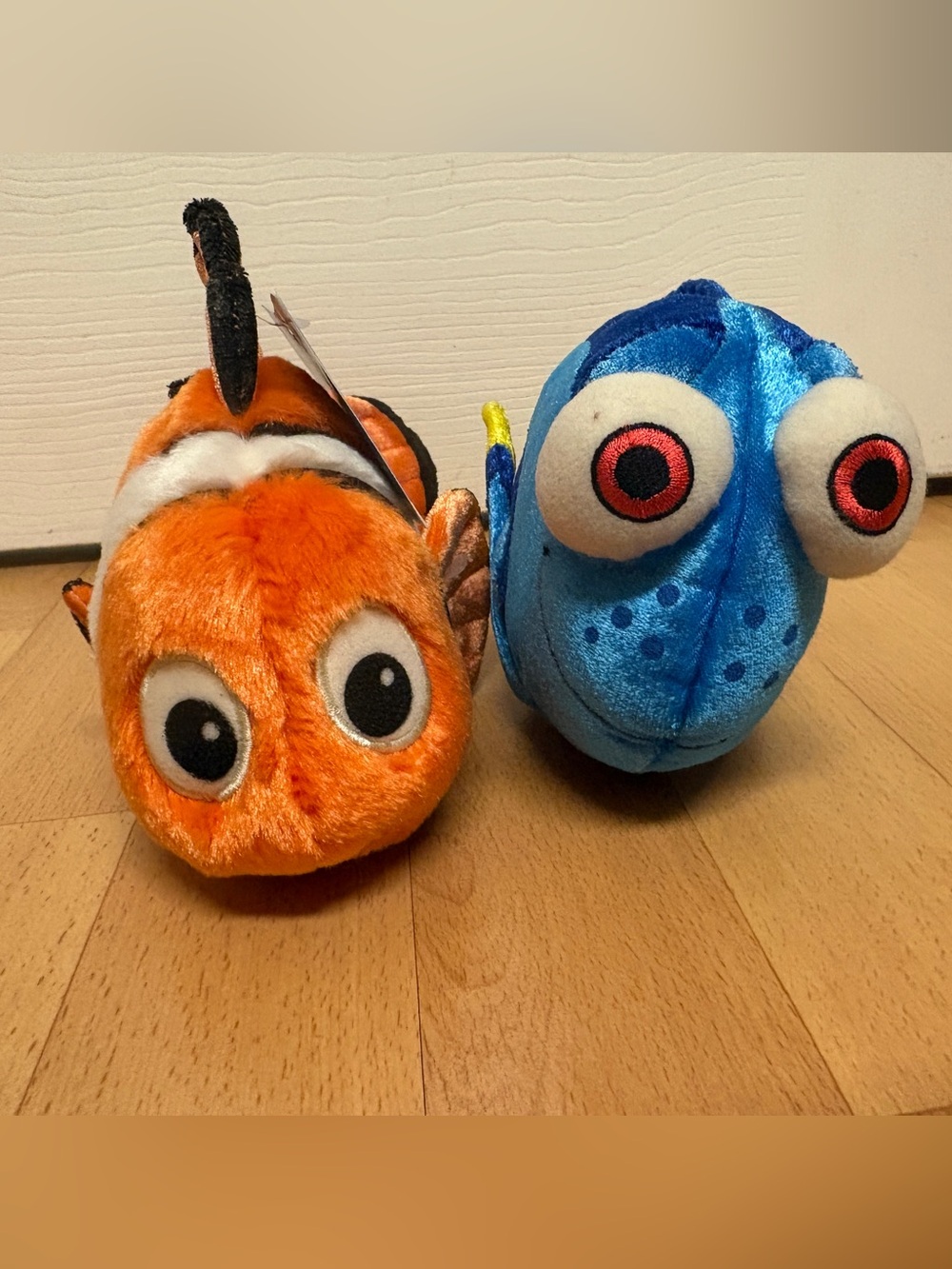 NWT Disney Store Pixar Finding Nemo/Dory Nemo & Dory Plush Set